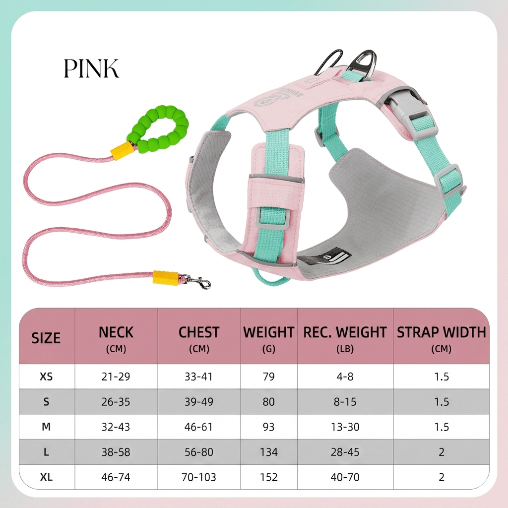 Breathable Adjustable Pet Harness