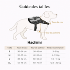 Reflective Safety Harness + Leash – Integrated Bag Dispenser