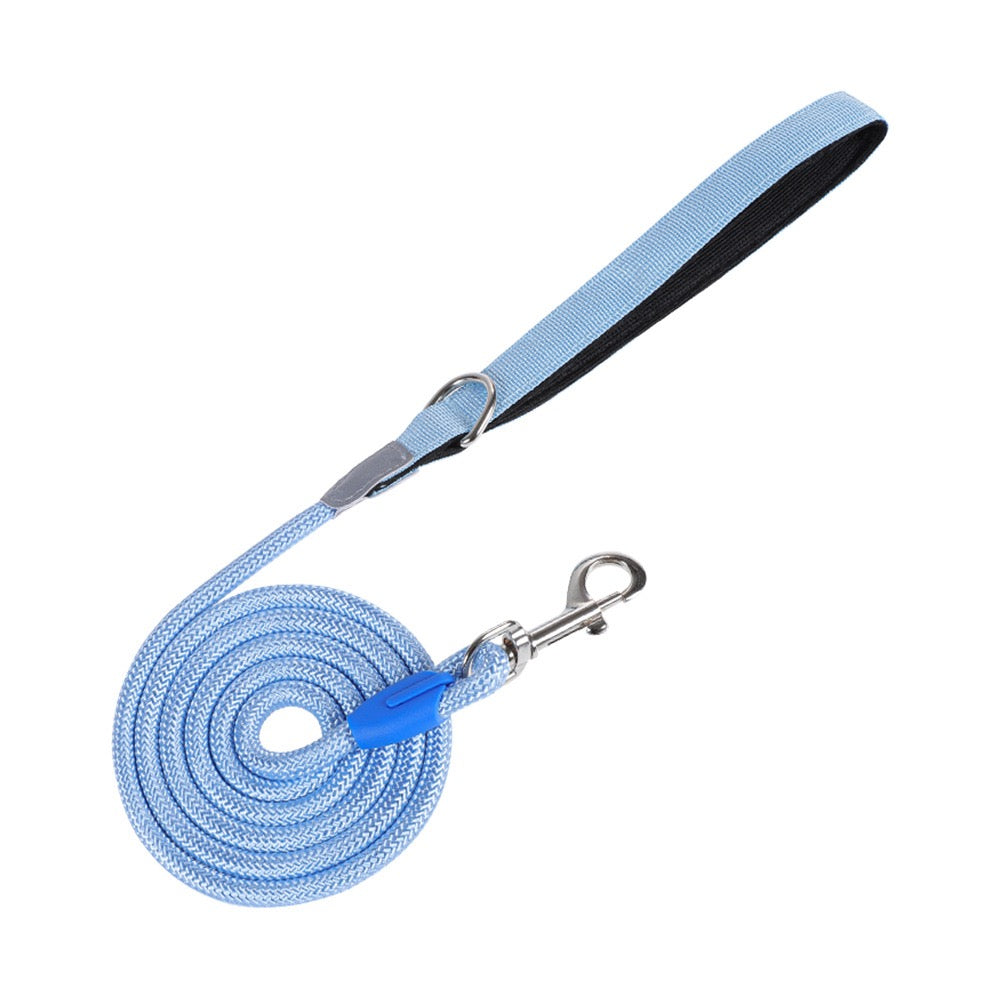 Reflective Safety Harness + Leash – Integrated Bag Dispenser