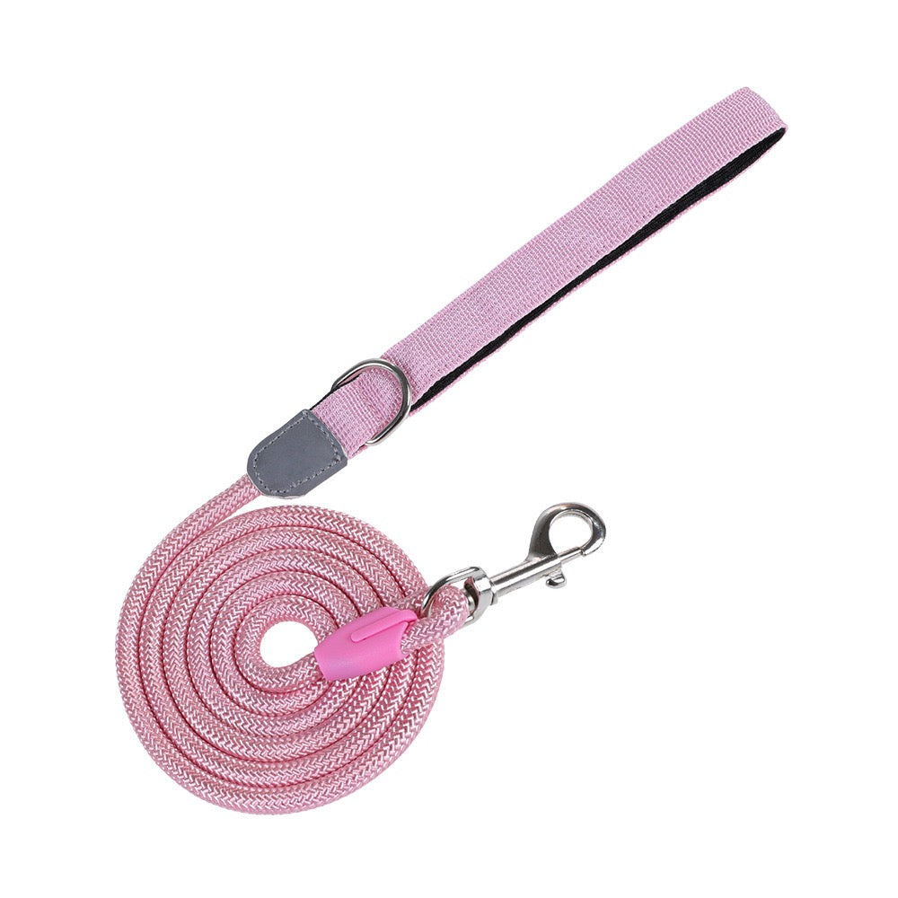 Reflective Safety Harness + Leash – Integrated Bag Dispenser