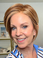 🔥 Summer Sale Natural-Looking Short Wig With Flattering Volume & Adjustable Comfort Fit