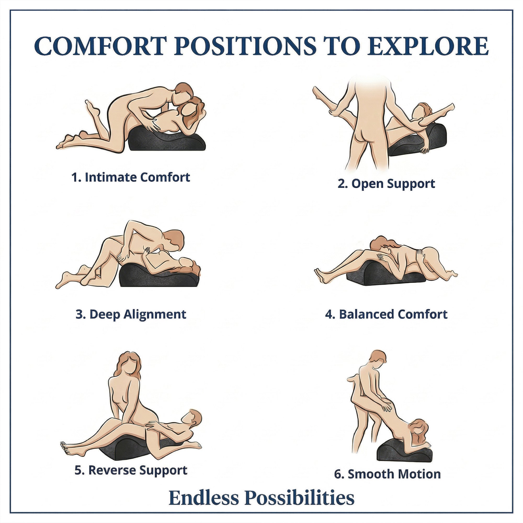 Intimate Support Pillow | Comfort in Any Position