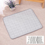Cross-Border Pet Summer Pet Sofa Mat Floor Mat Dog Ice Mat Spring And Summer Cat Cooling Mat Ice Silk Mat Cooling Sleeping Mat