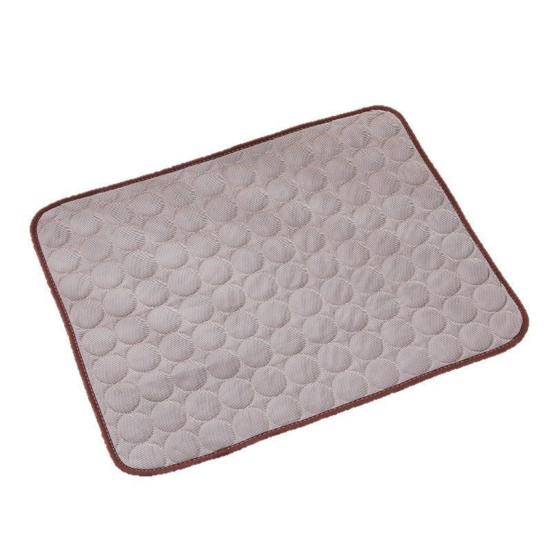 Cross-Border Pet Summer Pet Sofa Mat Floor Mat Dog Ice Mat Spring And Summer Cat Cooling Mat Ice Silk Mat Cooling Sleeping Mat