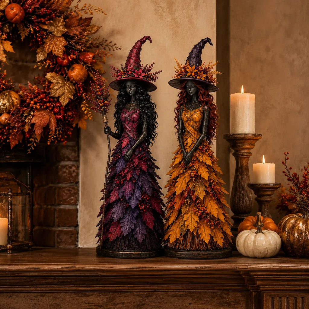 💥LAST DAY 49% OFF - 🧙 Enchanted Autumn Witch Figurine (📦Buy 2 Free Shipping)
