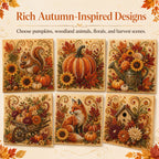 🔥 Last Day 49% OFF - 🍂💎 Autumn Pearl Painting Kit – Relaxing DIY Craft to Create Sparkling Fall Artwork 🖌️