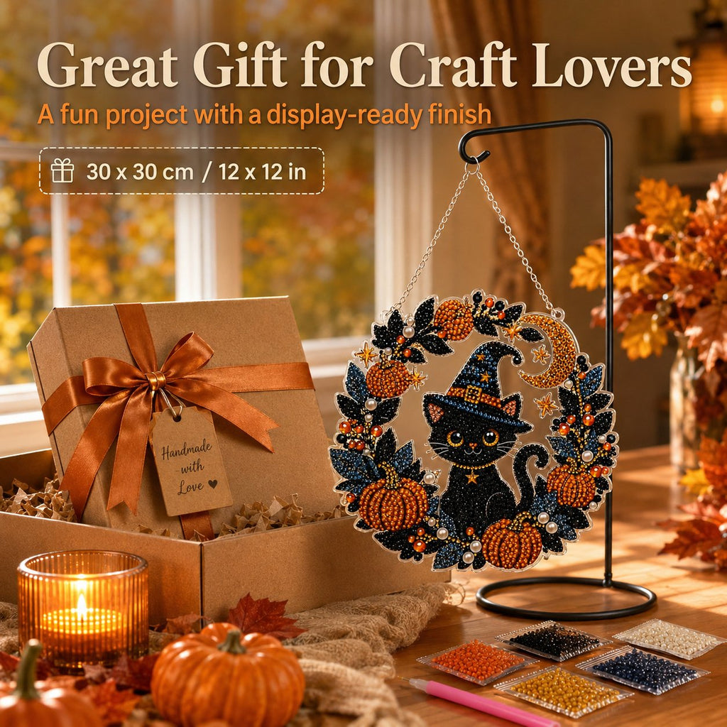 🔥LAST DAY 50% OFF - 👻✨ DIY Spooky Hanging Ornament Kit | Cute Handmade Decor for Holidays, Parties & Home Displays