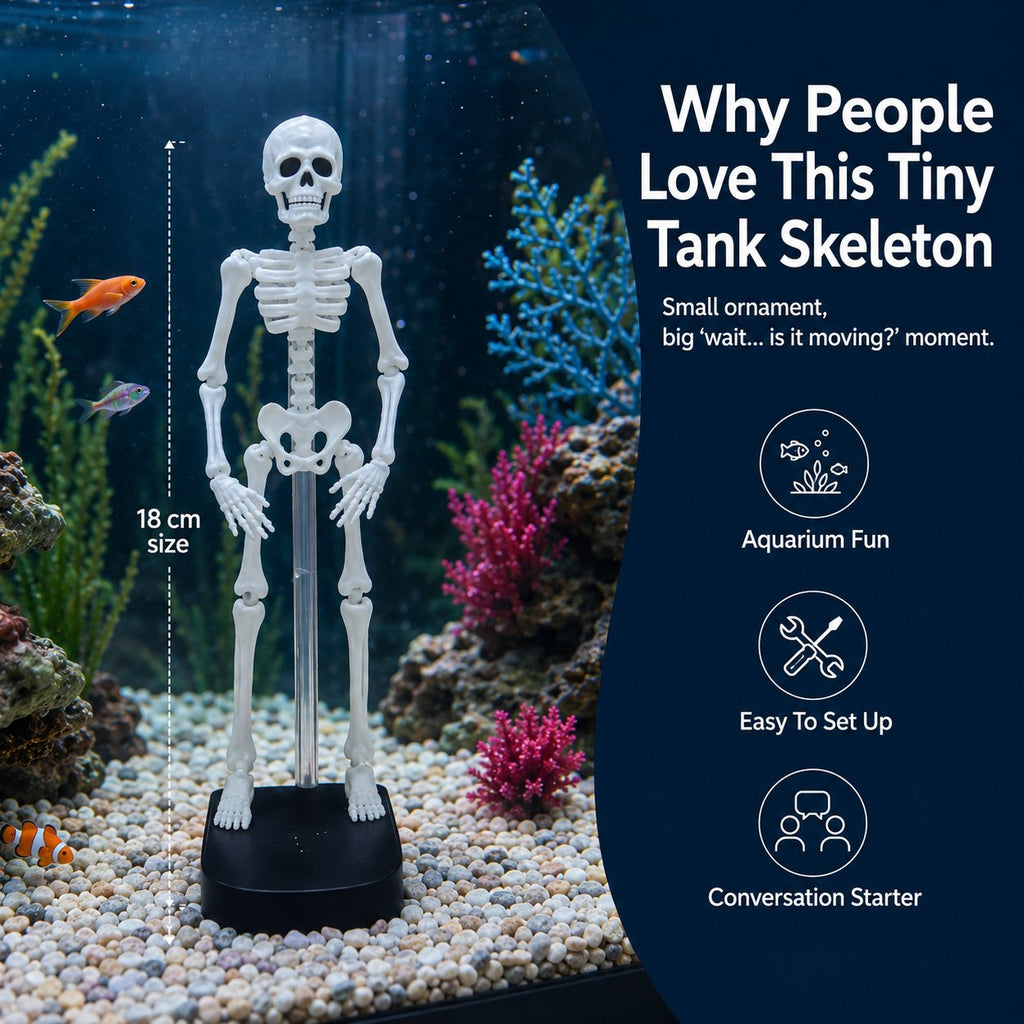 ⭐Up to 50% OFF – 2026 Sale🔥White Underwater Dancing Skeleton Bath Toy With Suction Base
