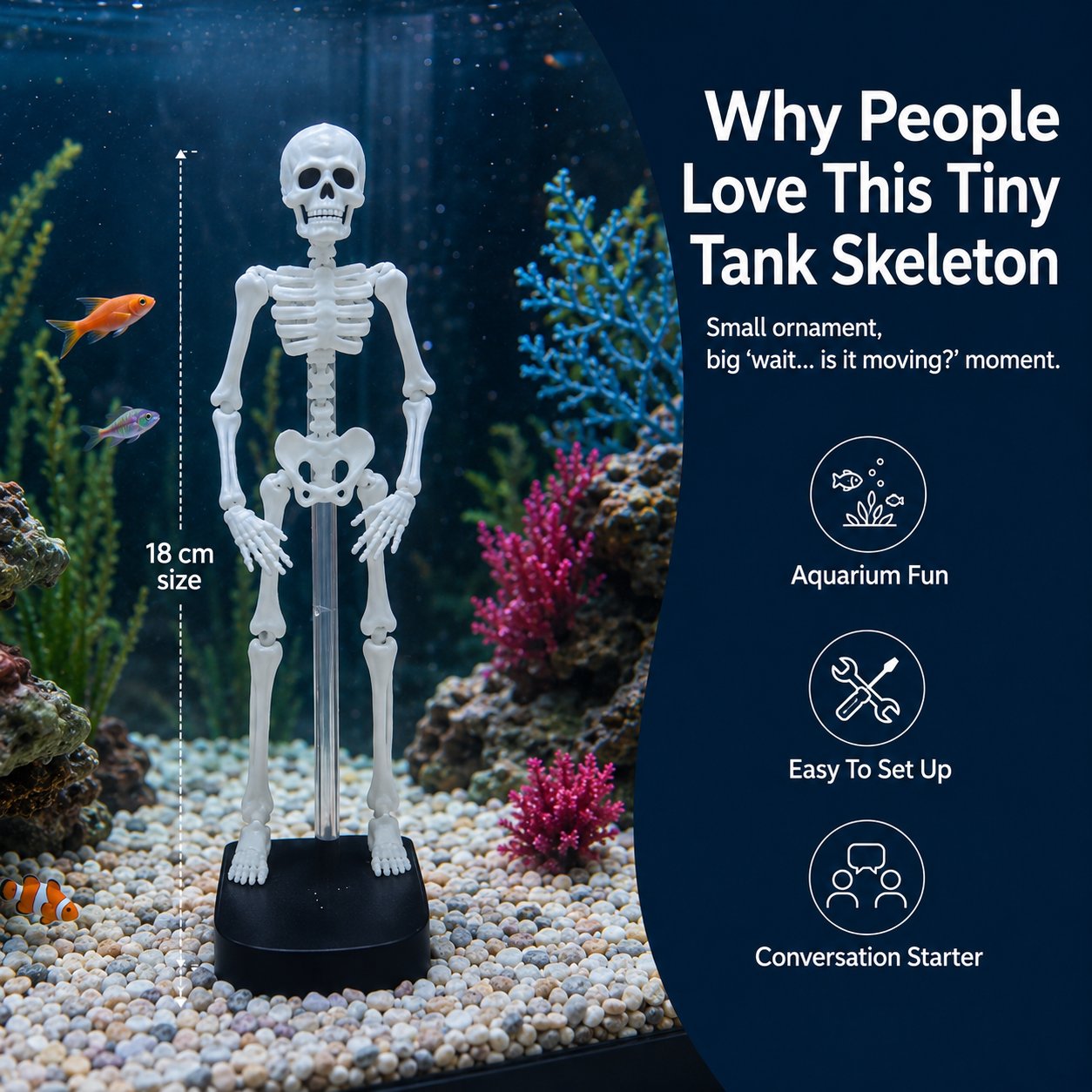 ⭐Up to 50% OFF – 2026 Sale🔥White Underwater Dancing Skeleton Bath Toy With Suction Base