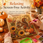 🔥 Last Day 49% OFF - 🍂💎 Autumn Pearl Painting Kit – Relaxing DIY Craft to Create Sparkling Fall Artwork 🖌️