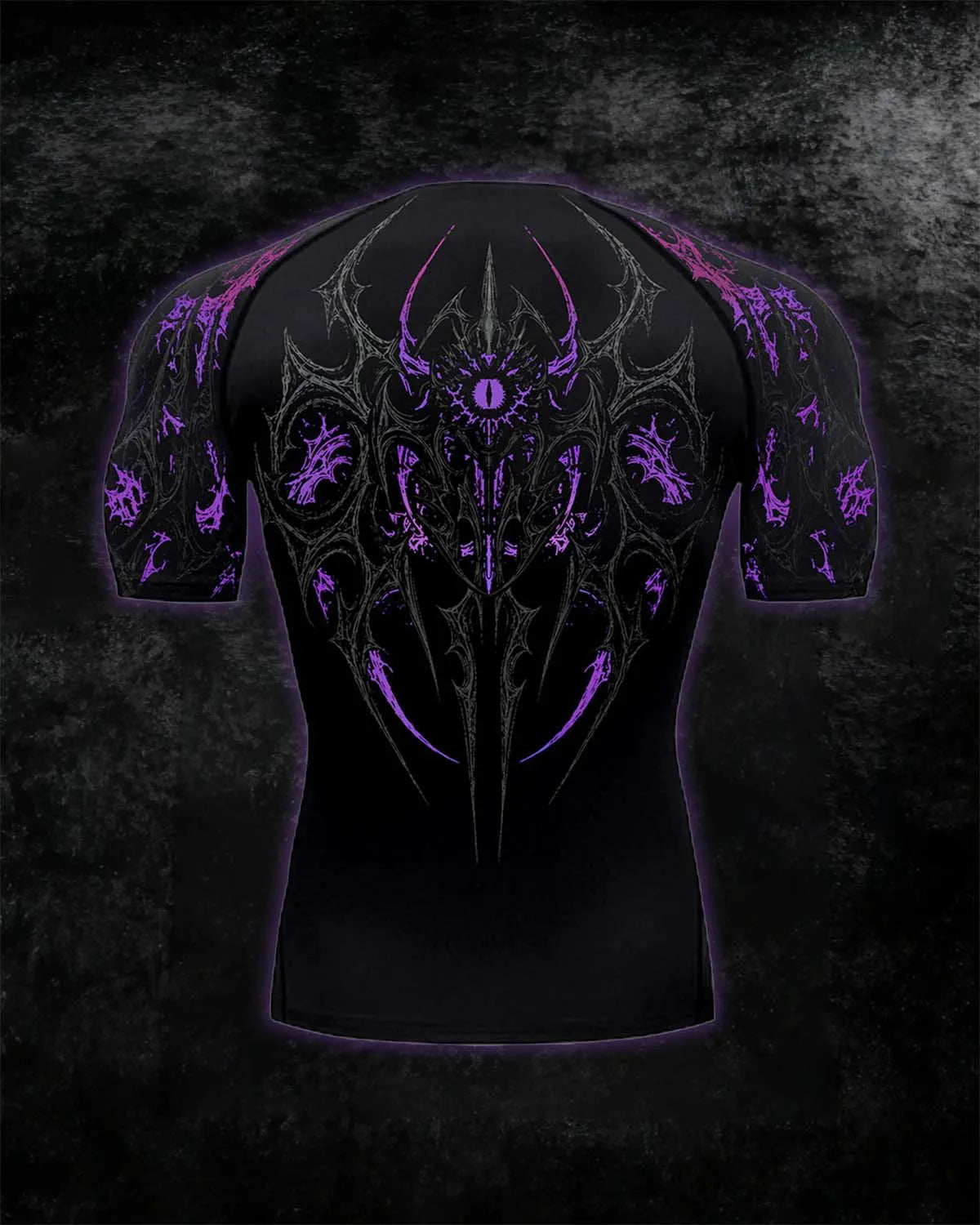 Void Eye Compression Shirt[Shadow Violet]