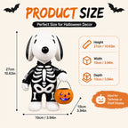 🎃 Light Up Halloween with the Cutest Skeleton Pup! 🐶✨