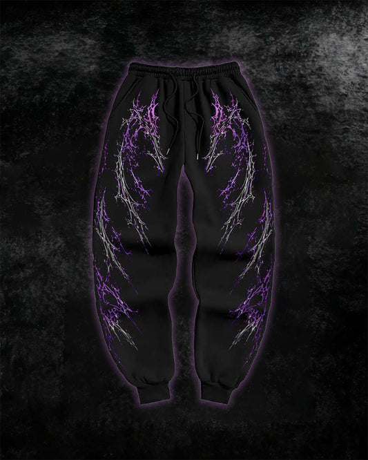 Dark Spine Jogger [Amethyst]