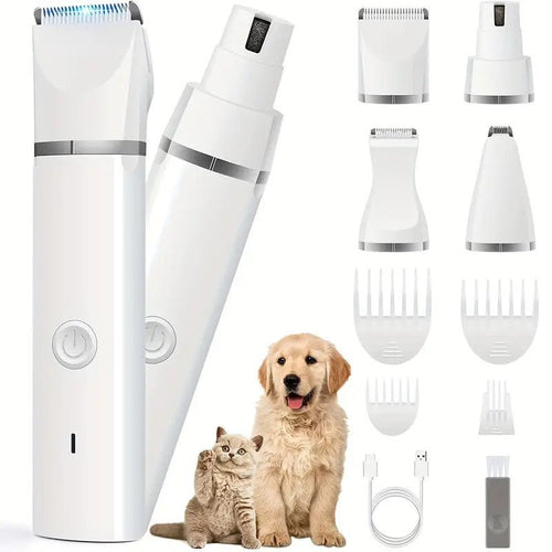 4 in 1 Clippers Trimmer Grooming Kit