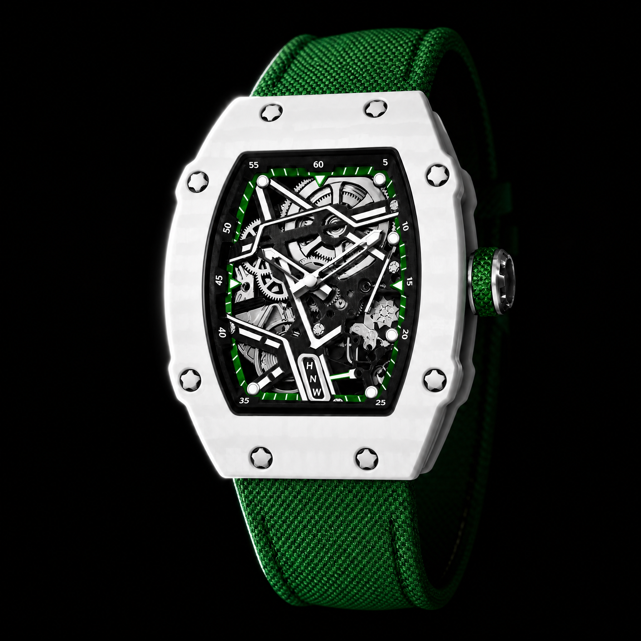 VANTERO - Tonneau Skeleton Watch