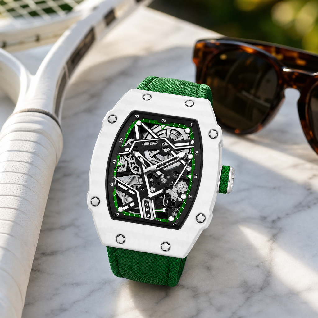 VANTERO - Tonneau Skeleton Watch