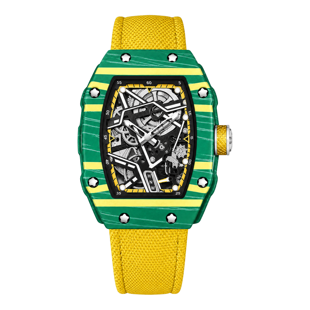 VANTERO - Tonneau Skeleton Watch
