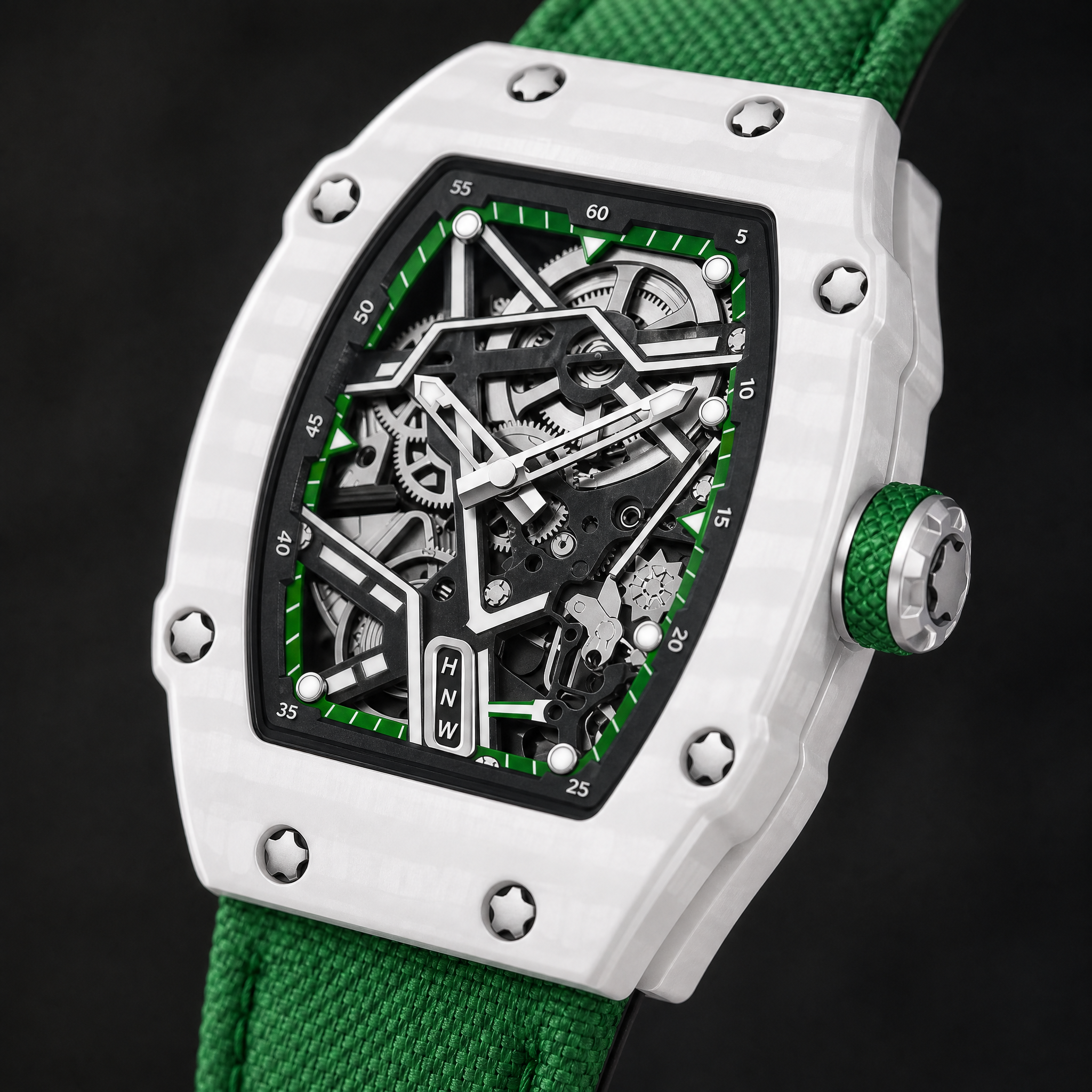 VANTERO - Tonneau Skeleton Watch
