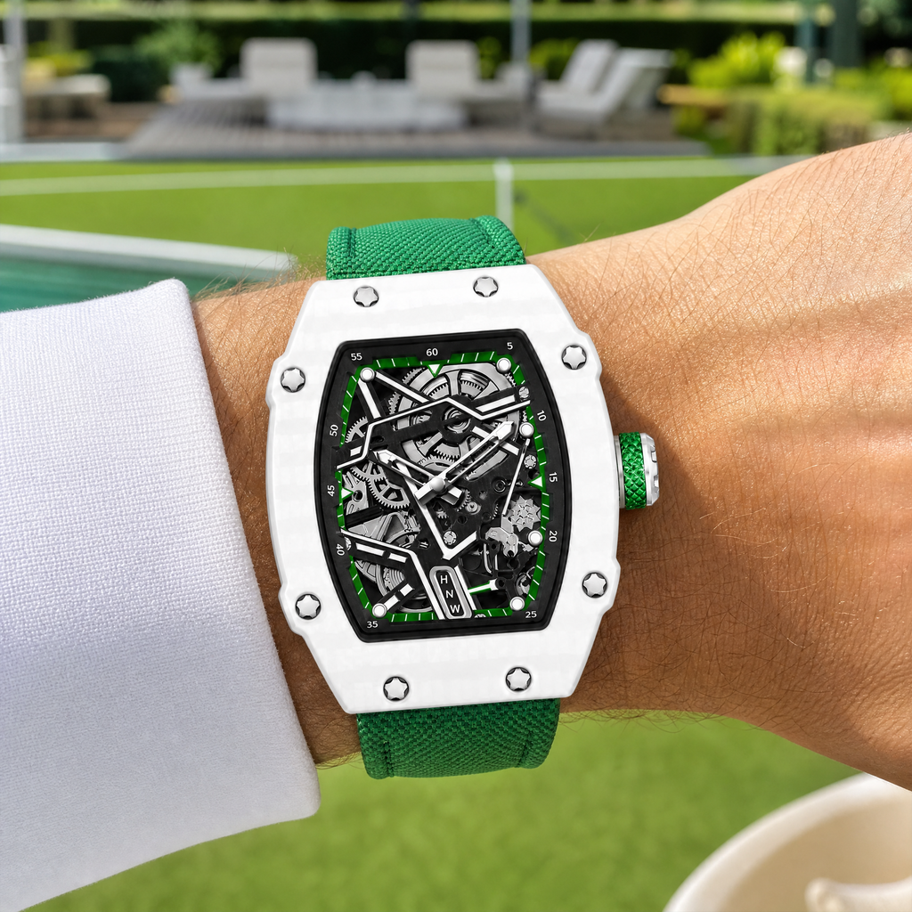 VANTERO - Tonneau Skeleton Watch