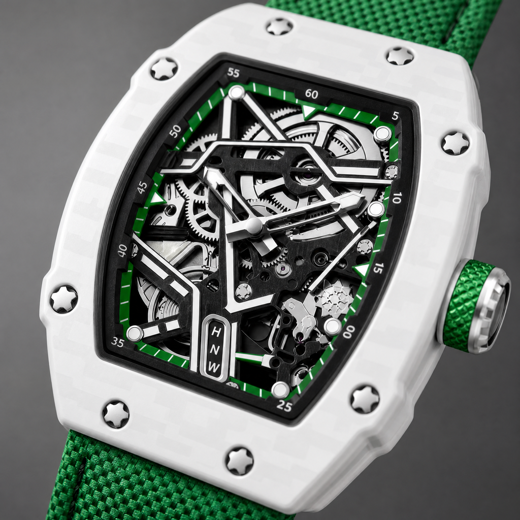 VANTERO - Tonneau Skeleton Watch