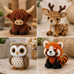 🧵✨Tiny 3D Beaded Animal DIY Kit