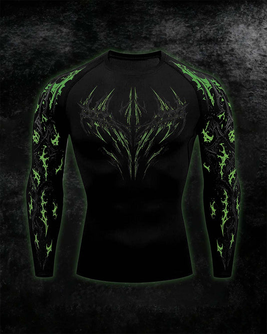 Void Eye Compression long sleeve [Acid Green]