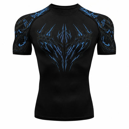 Void Eye Compression Tee [Frost Blue]