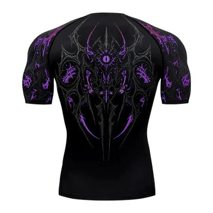 Void Eye Compression Shirt[Shadow Violet]