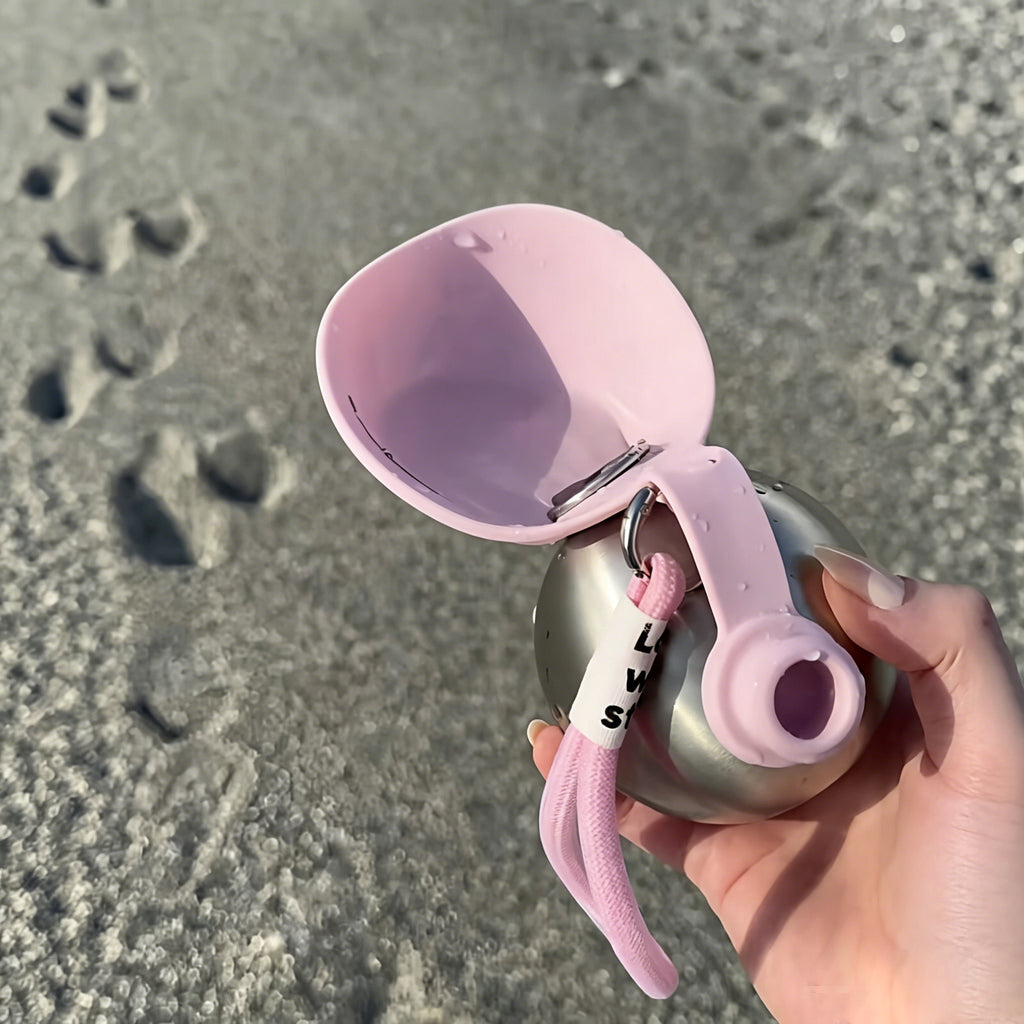 Spherical pet water bottle
