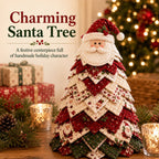 🔥Last Day 49% OFF ✨DIY Quilted Santa Christmas Tree Kit