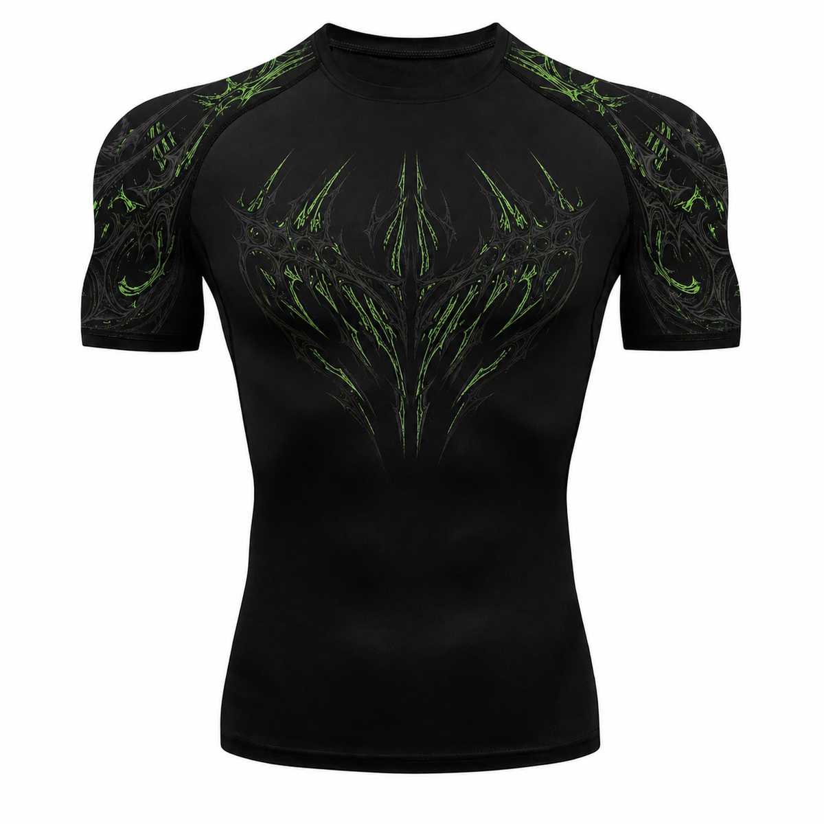 Void Eye Compression Tee [Acid Green]