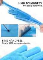 Bathing Gloves Extra Long Gentle