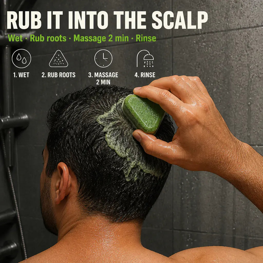 RegrowBar - Men's Hair Growth Shampoo Bar