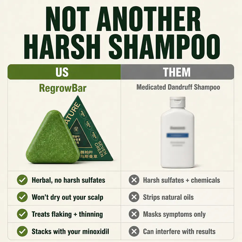 RegrowBar - Men's Hair Growth Shampoo Bar