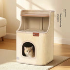 Sisal Cat Scratching Board – 2-in-1 Round Bed