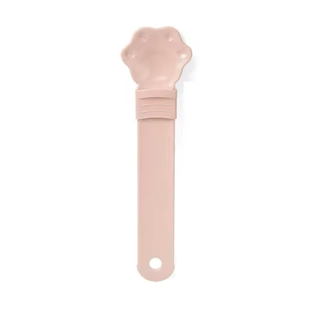 Cat chocolate spoon