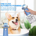 Automatic foaming bath machine