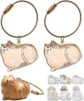 Custom cat hair key chain