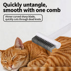 Pet detangling comb