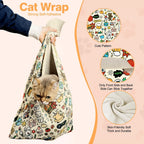 Cat grooming wrap