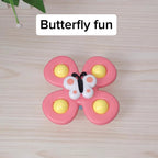 Cat spinning interactive toy