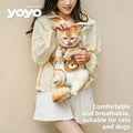 Bear design cat backpack