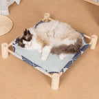 Pet wooden bed