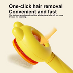 Self-Cleaning Pet Grooming Comb - Gentle Deshedding Brush for Pets