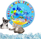 Cat dog water play mat