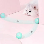 Automatic rotating ball toy