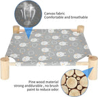 Pet wooden bed