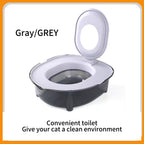 Cat toilet trainer litter box