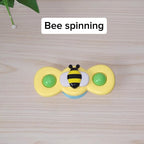 Cat spinning interactive toy