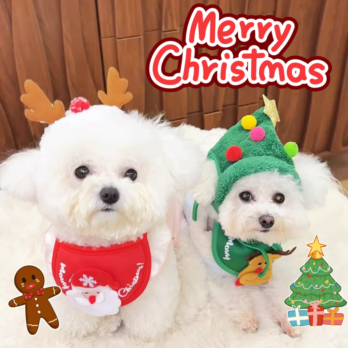 Pet Christmas dress